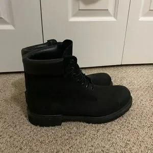 Black Suede Timberland Boots Size 10 Men Timberland 6-inch Premium Waterproof Black Boots Men Size 8  main image 4
